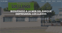 Desktop Screenshot of parqueempresariallosllanos.com